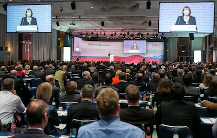 Zum BDEW Kongress 2013 werden rund 1.400 Vertreter aus Wirtschaft, Politik, Wissenschaft und Organisationen erwartet.