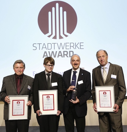 Die Stadtwerke Wolfhagen sind für ein Beteiligungskonzept mit dem Stadtwerke-Award 2013 ausgezeichnet worden.