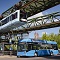 Neben der Schwebebahn künftig ein neues Wahrzeichen für Wuppertal: der Wasserstoffbus.