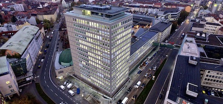 N-ERGIE-Hauptsitz in Nürnberg: Der Energieversorger hat über 4.600 intelligente Messsysteme auf den neuen Dienstleister GWAdriga umgestellt.