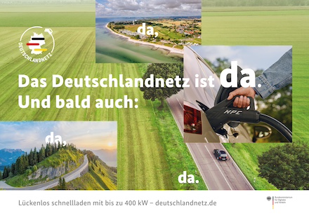 Eines der drei Kampagnen-Motive für das Deutschlandnetz.