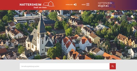 Stadt Hattersheim am Main bietet hessenweit die meisten Onlineservices an.