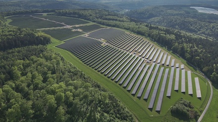 Der aktuell größte in Betrieb befindliche Solarpark-Komplex in Baden-Württemberg befindet sich in Külsheim (Main-Tauber-Kreis).