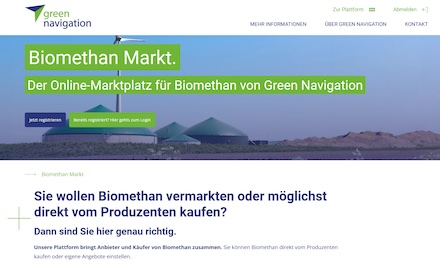 Der erste Online-Marktplatz für Biomethan ist eine Antwort auf die Insolvenz bei Landwärme.

