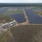 Luftbild vom Solarpark Petershagen