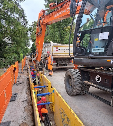 Das Fernwärmenetz in Heidelberg wird weiter ausgebaut.