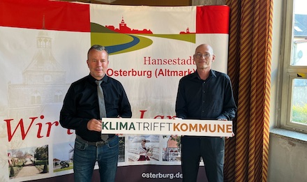 Modellprojekt „Klima trifft Kommune“: In Osterburg entscheiden die Bürger über Klimaschutzmaßnahmen.