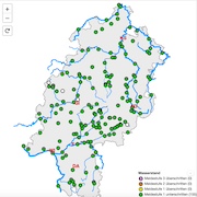 Das aktualisierte Hochwasserportal Hessen bietet ab sofort Hochwassermeldungen, Pegeldaten sowie Inhalte zum Hochwasserschutzkonzept.